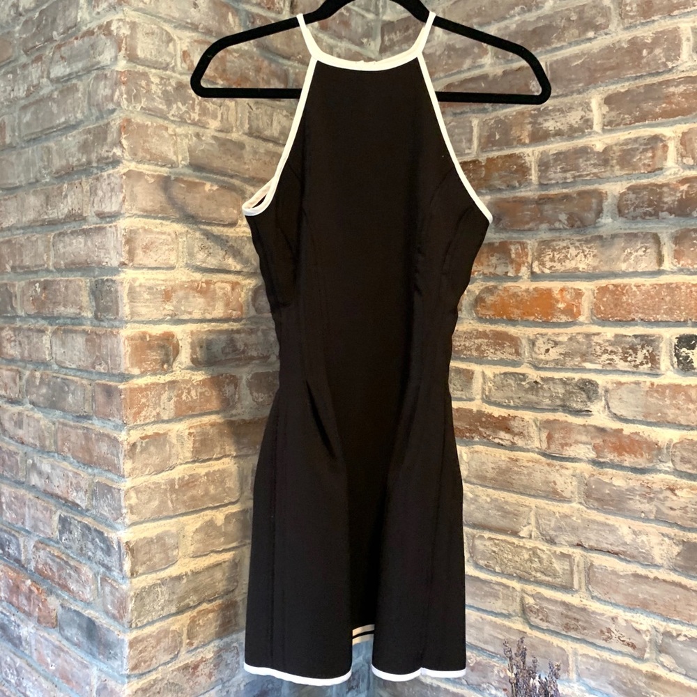 Sleeveless Scuba Skater Dress